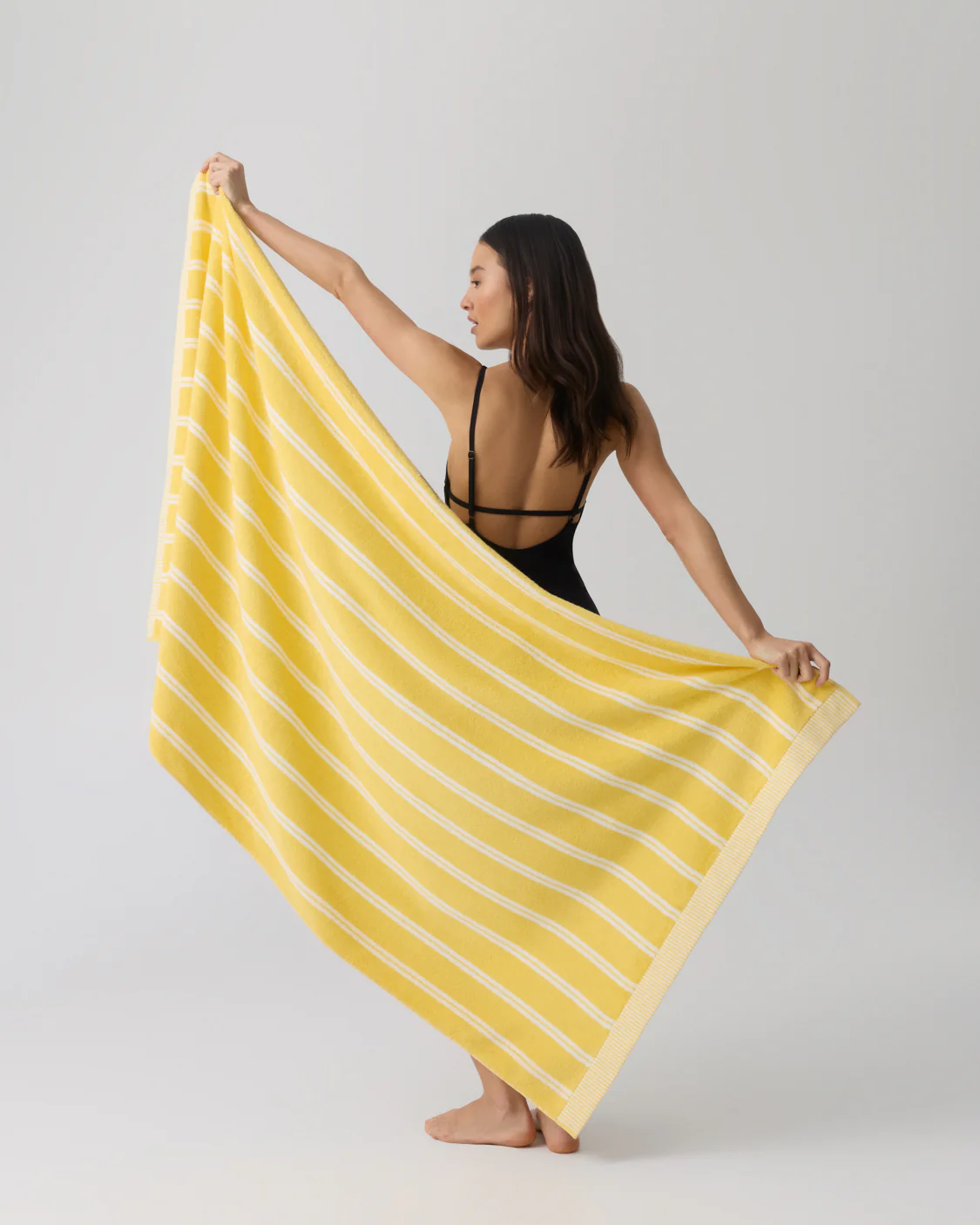 Beach Towel & Carry Bag  - Lemon - Image 3