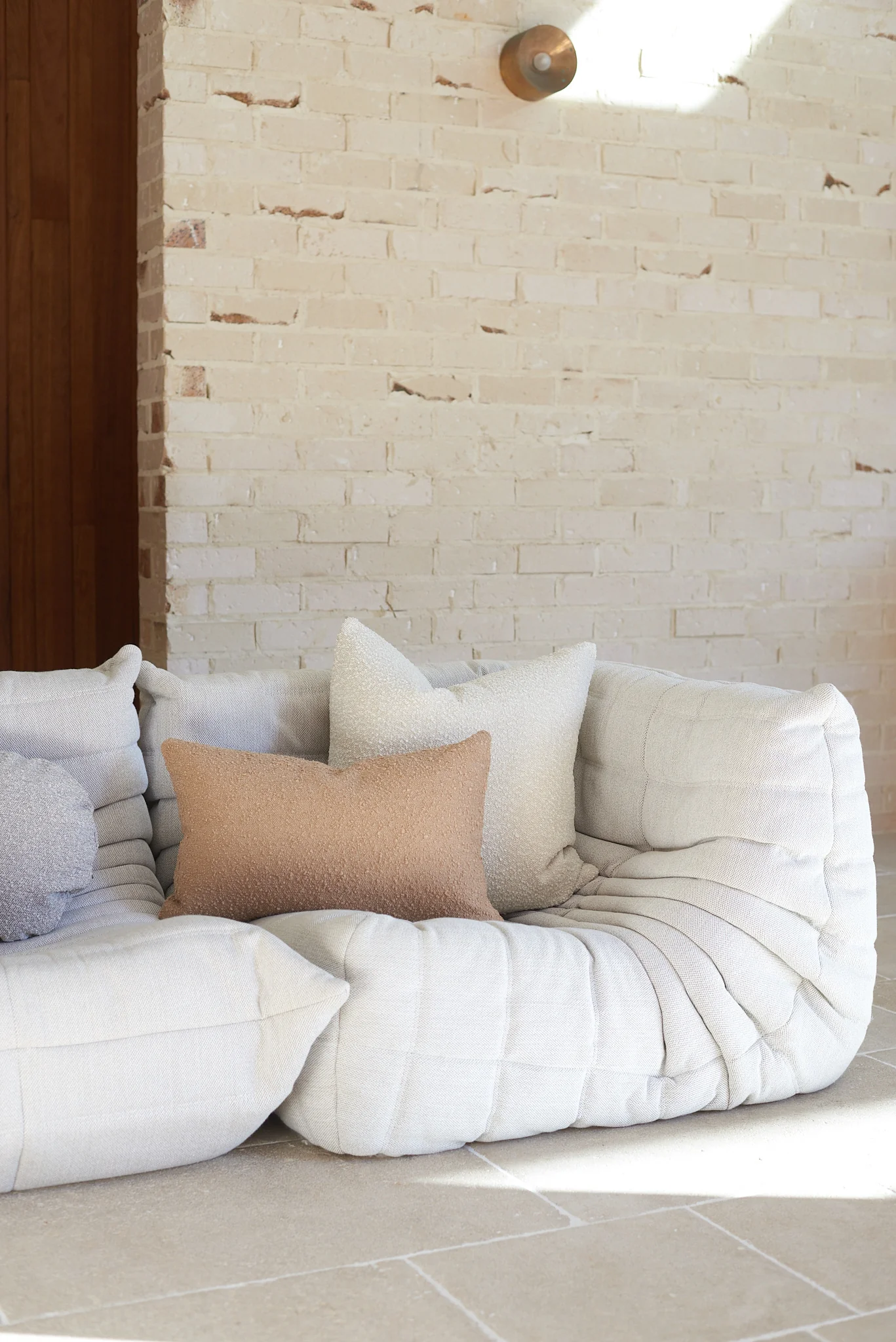 Big Boucle - Milkshake Cushion - Image 3