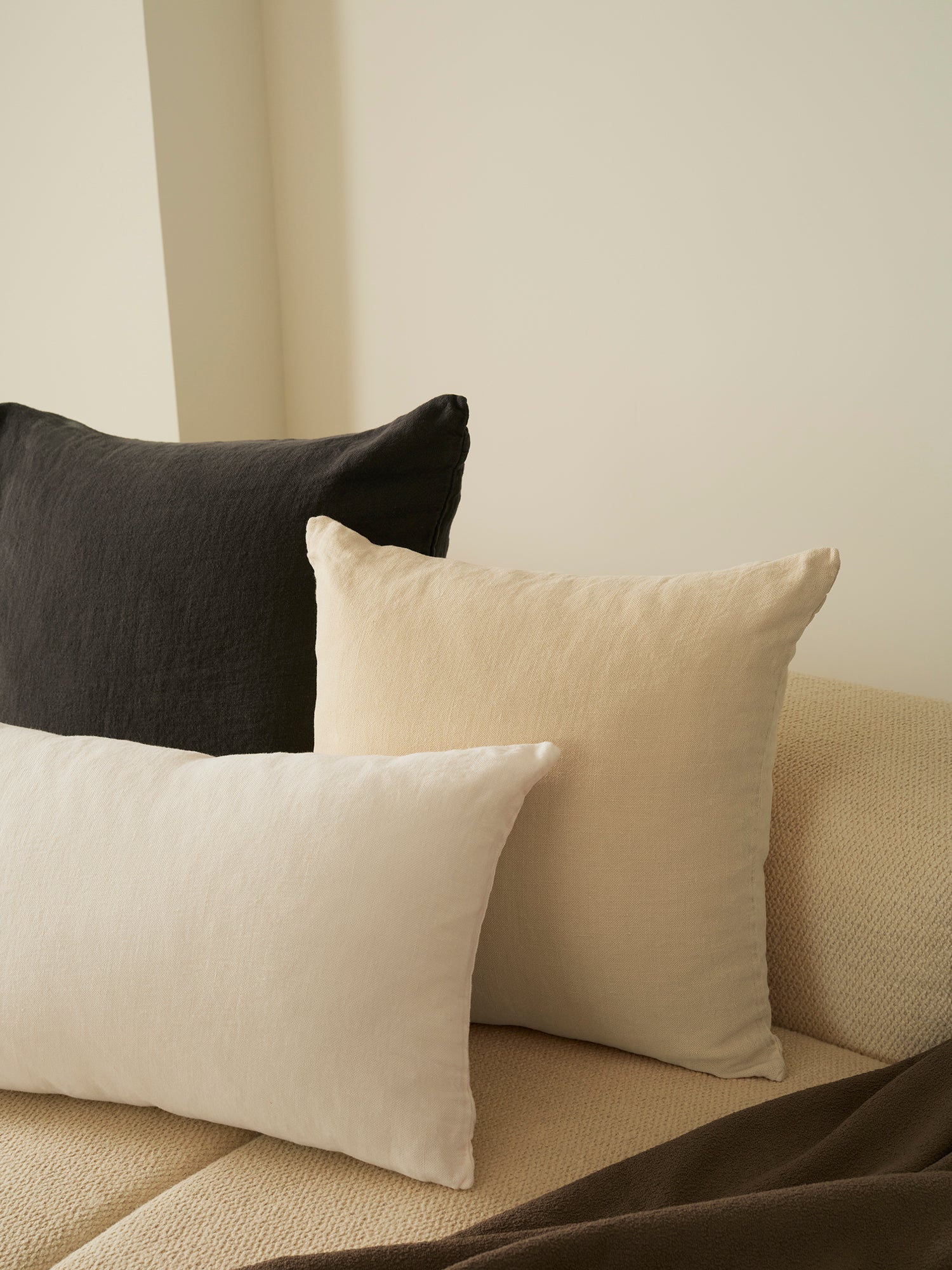 Essential Linen - Oat Cushion - Image 2