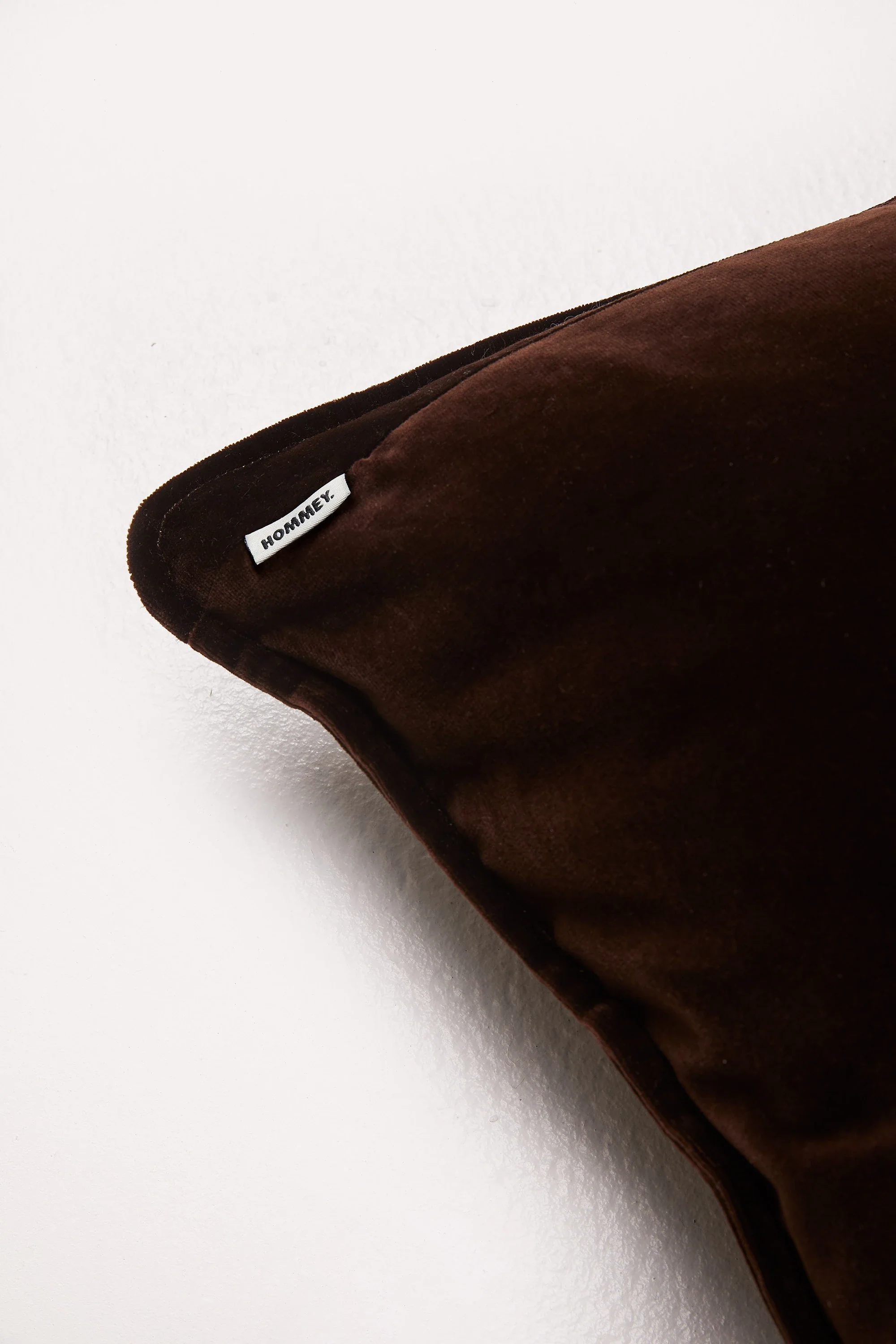 Essential Velvet - Chocolate Cushion - Image 2