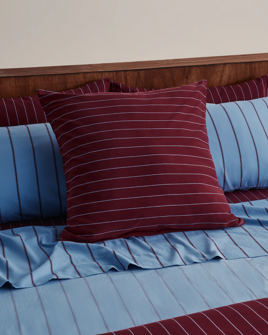 European Pillowcase - Plum - Image 2