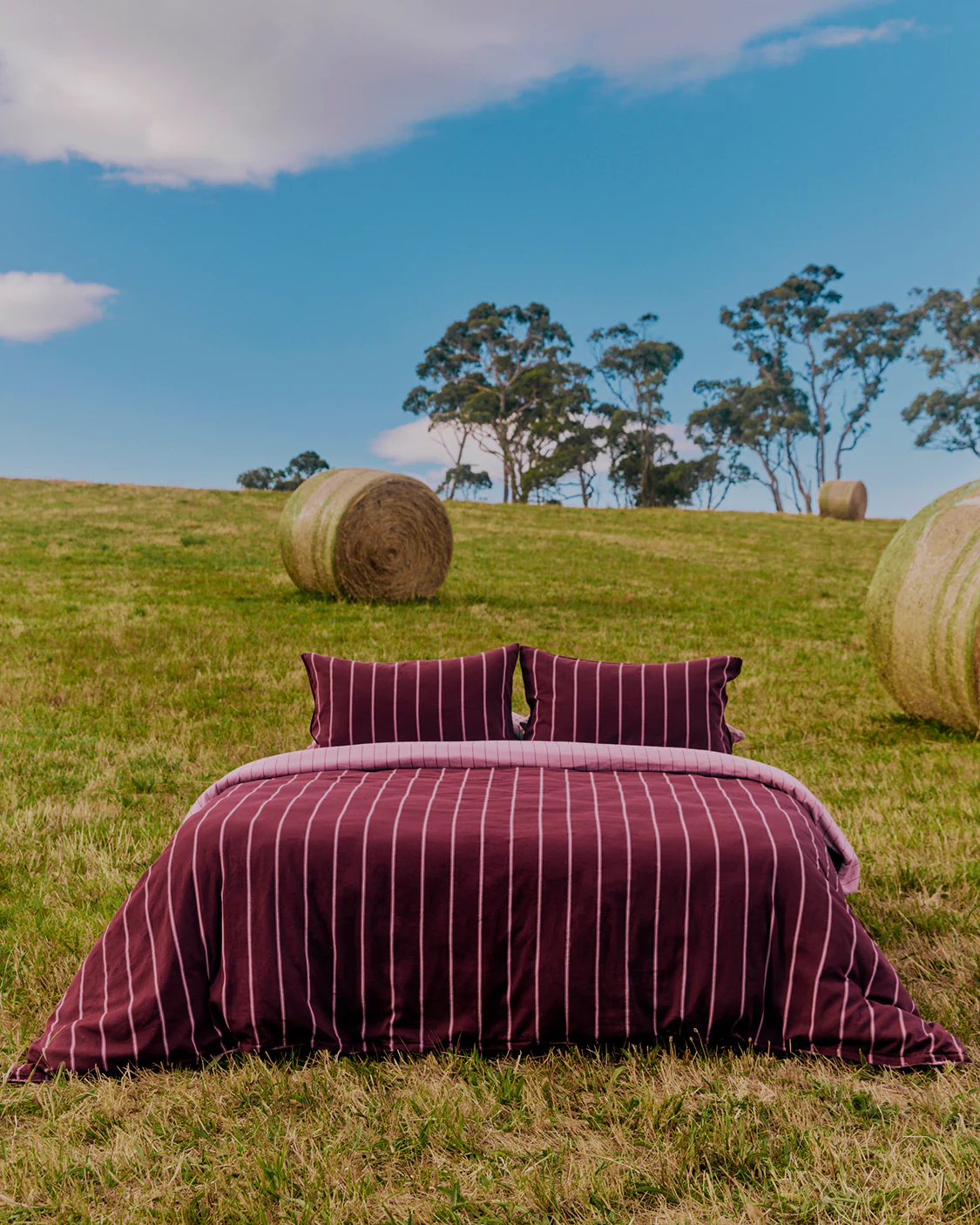 Fitted Sheet - Mulberry - Image 4