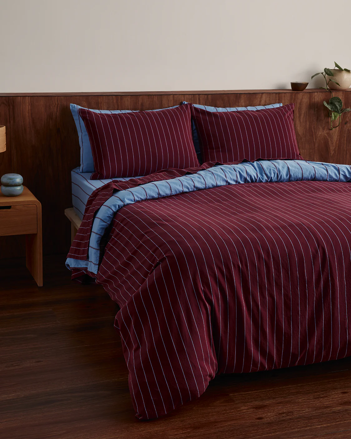 Flat Sheet - Plum - Image 3