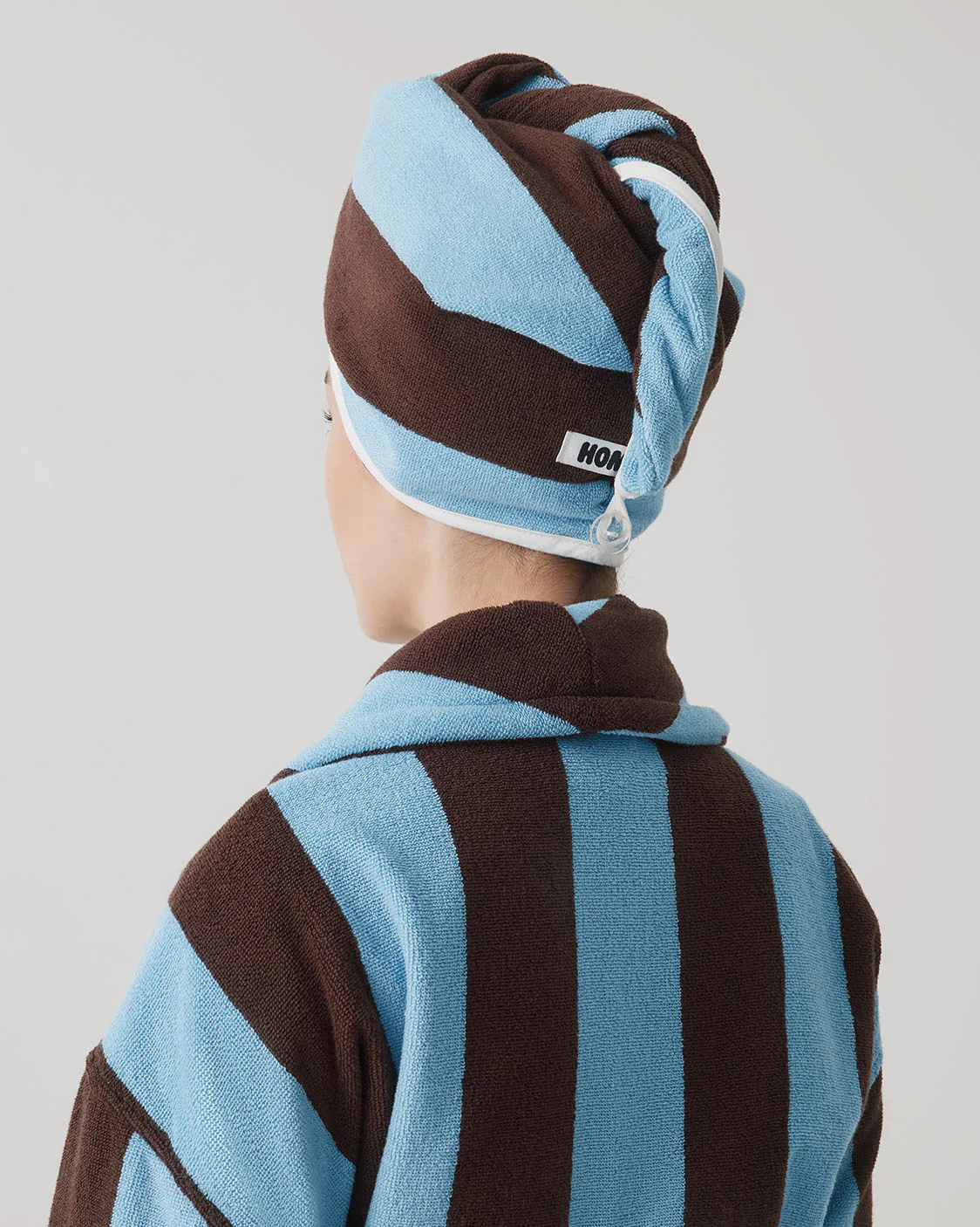 Hair Wrap - Iced Chocolate - Image 2