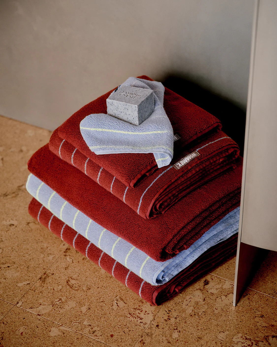 2 Pack Bath Sheet - Plum - Image 2