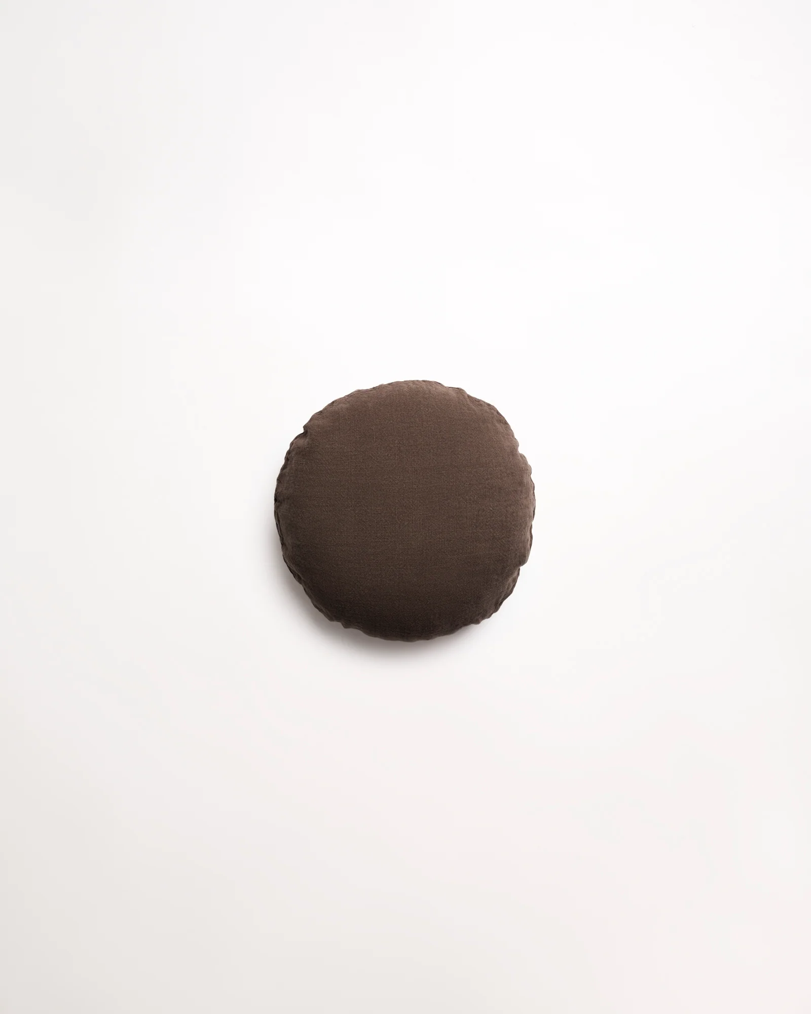 Junior Linen - Chocolate Cushion