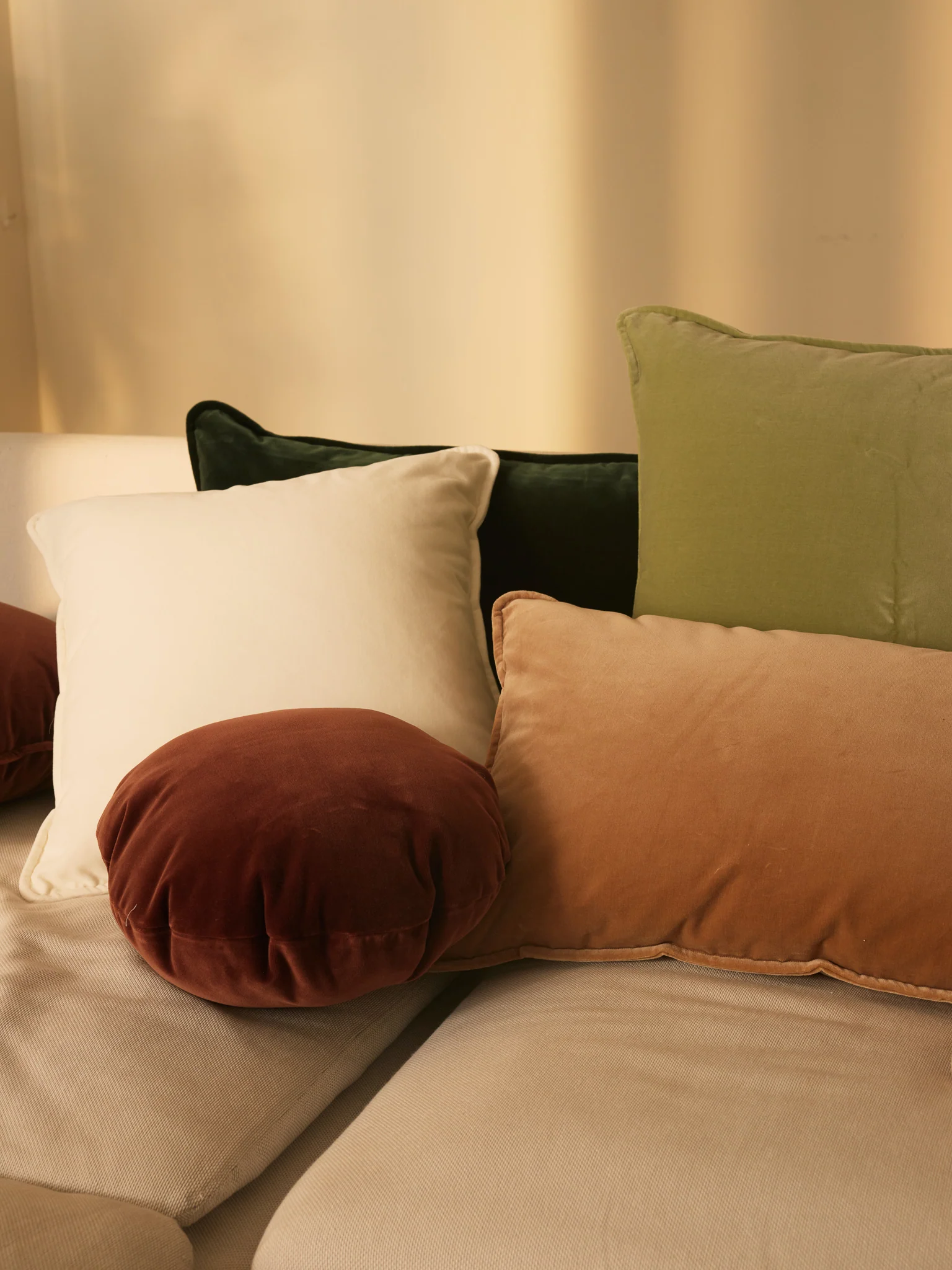Junior Velvet - Chestnut Cushion - Image 2