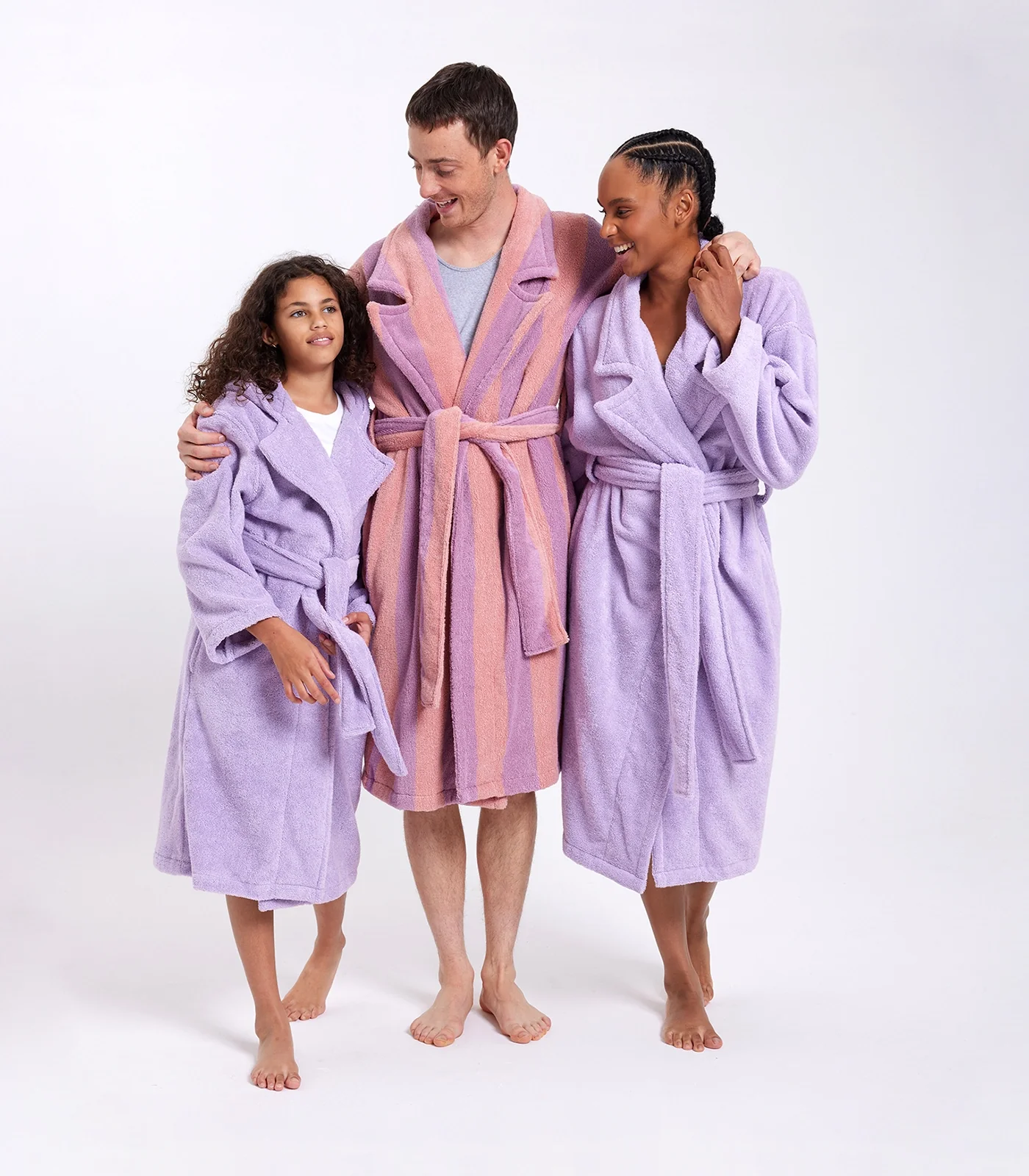 Kids Robe - Lavender - Image 3