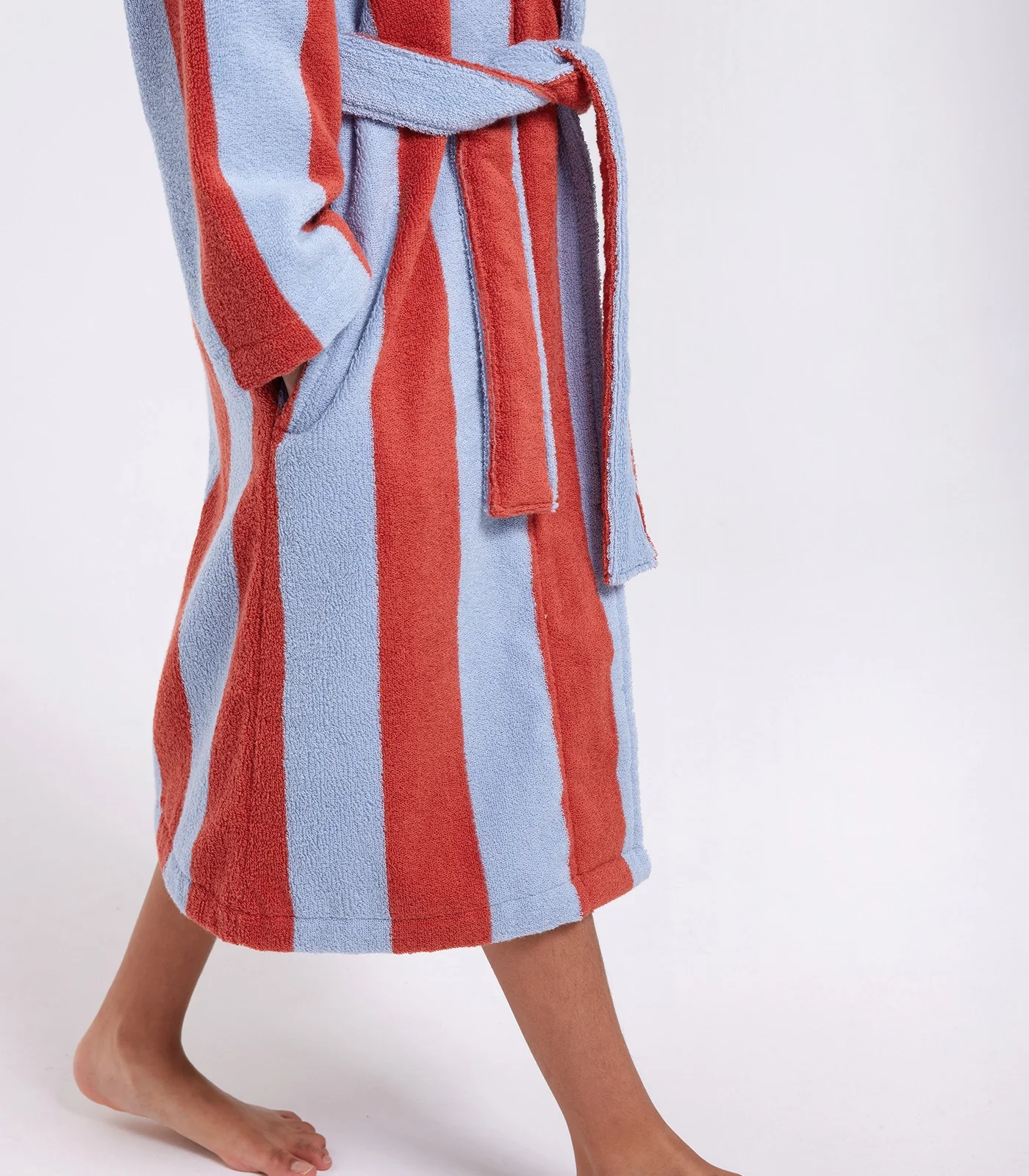 Kids Robe - Picnic Stripes - Image 5