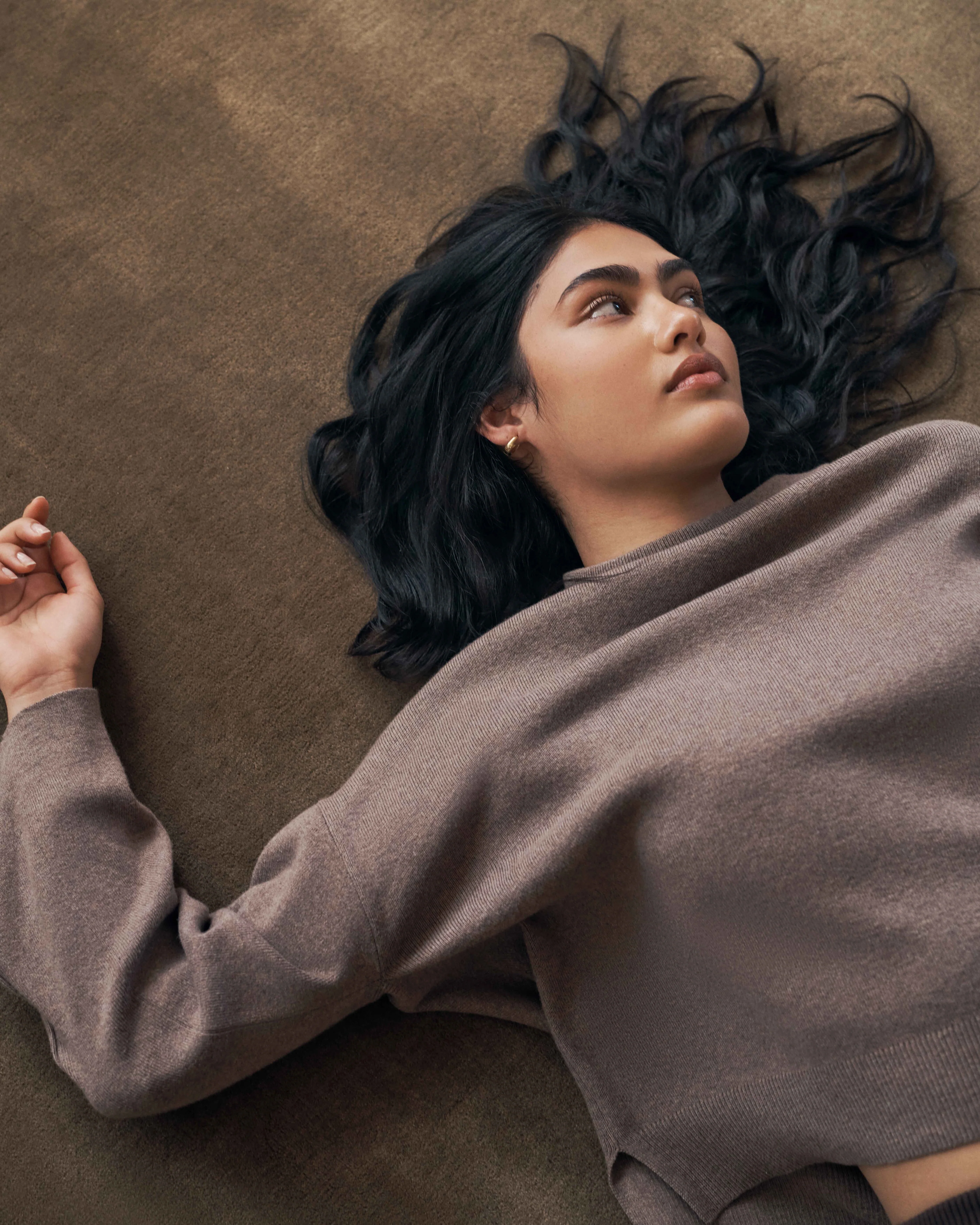 Cotton Cashmere Sweater - Mushroom - Image 8