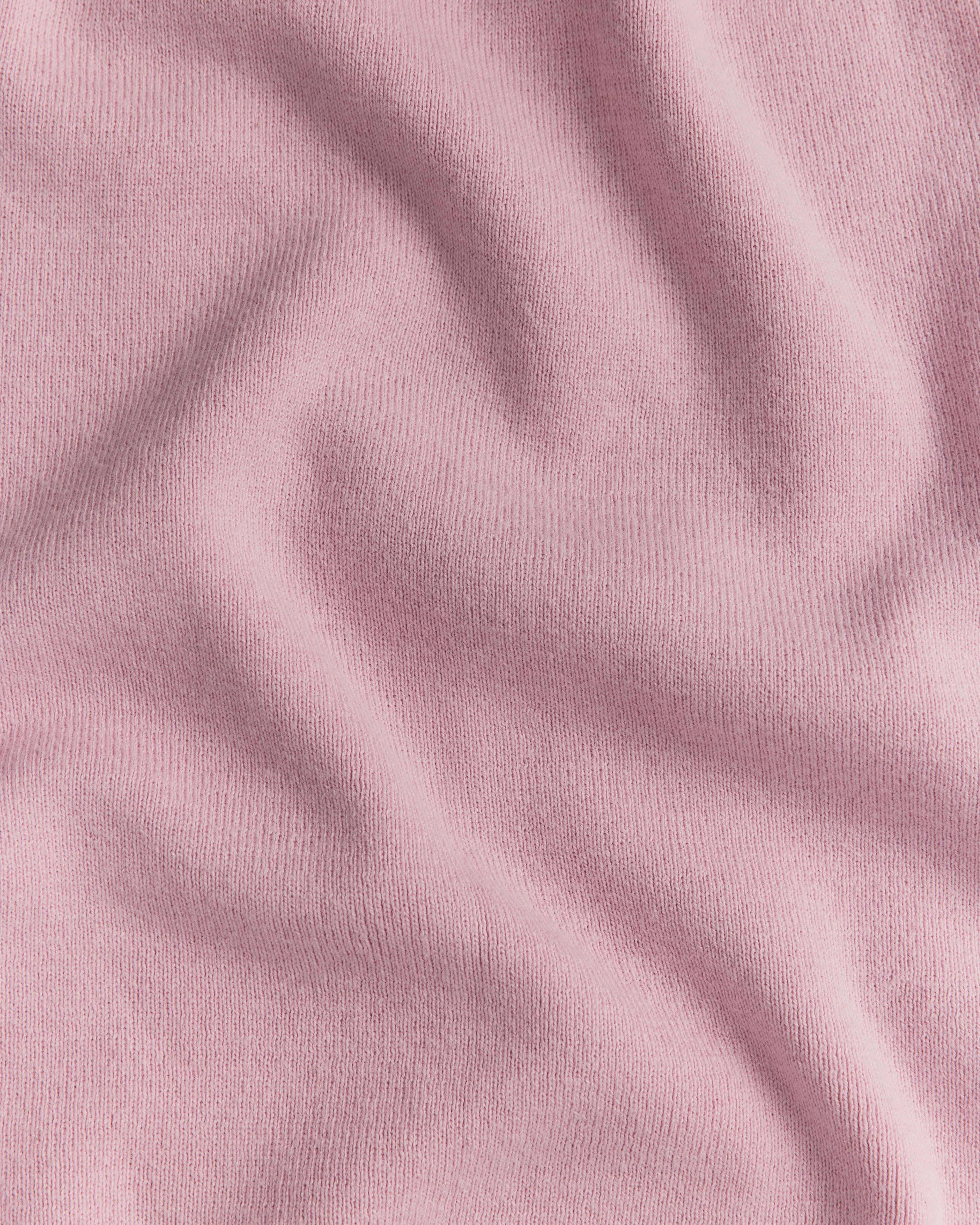 Cotton Cashmere Sweater - Rose - Image 5