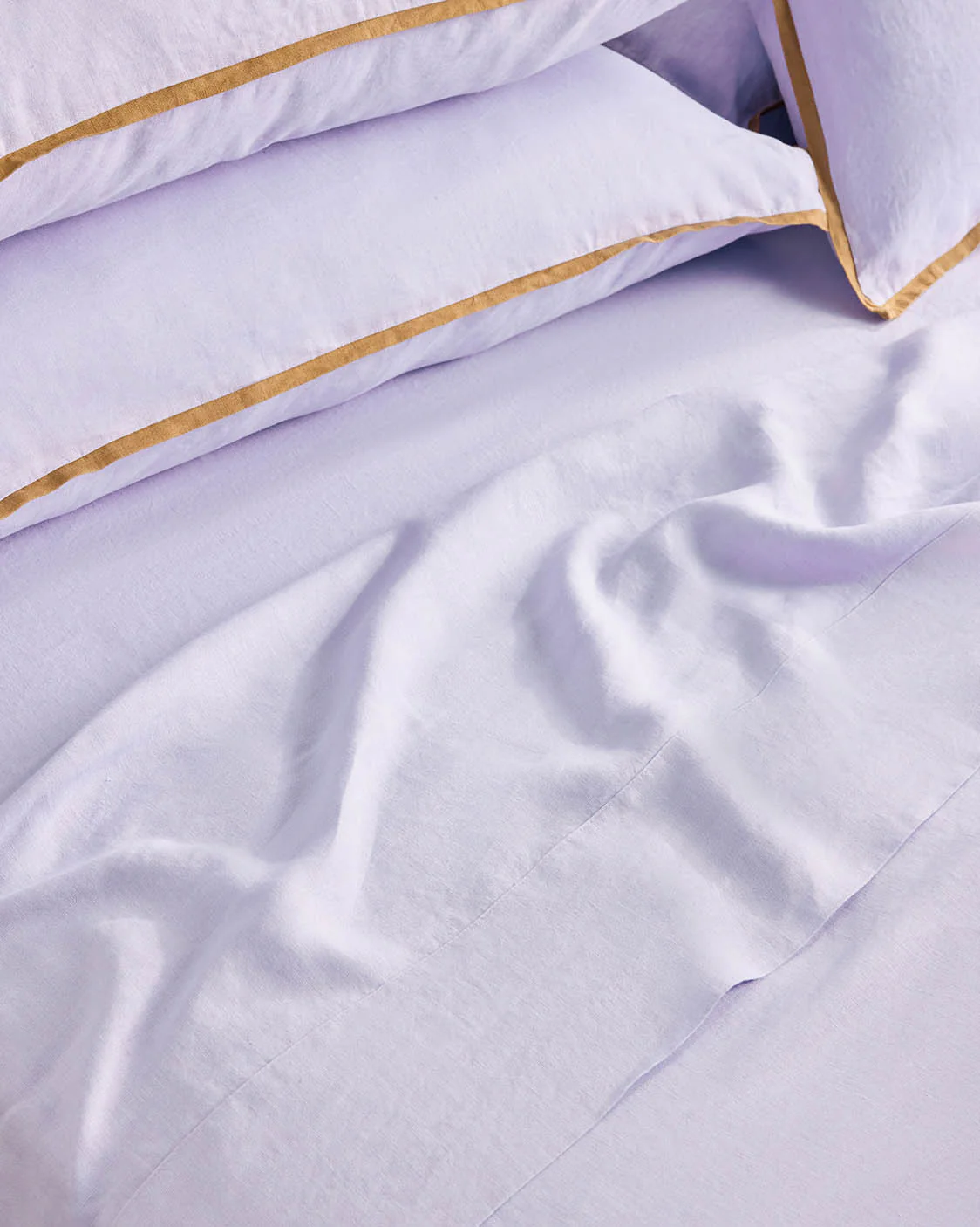 Linen Flat Sheet - Wisteria - Image 3