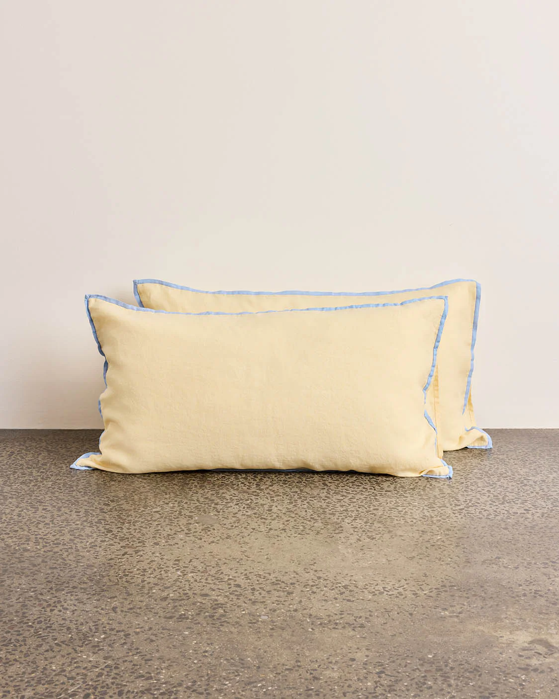 Linen Pillowcase Pair - Butter - Image 6