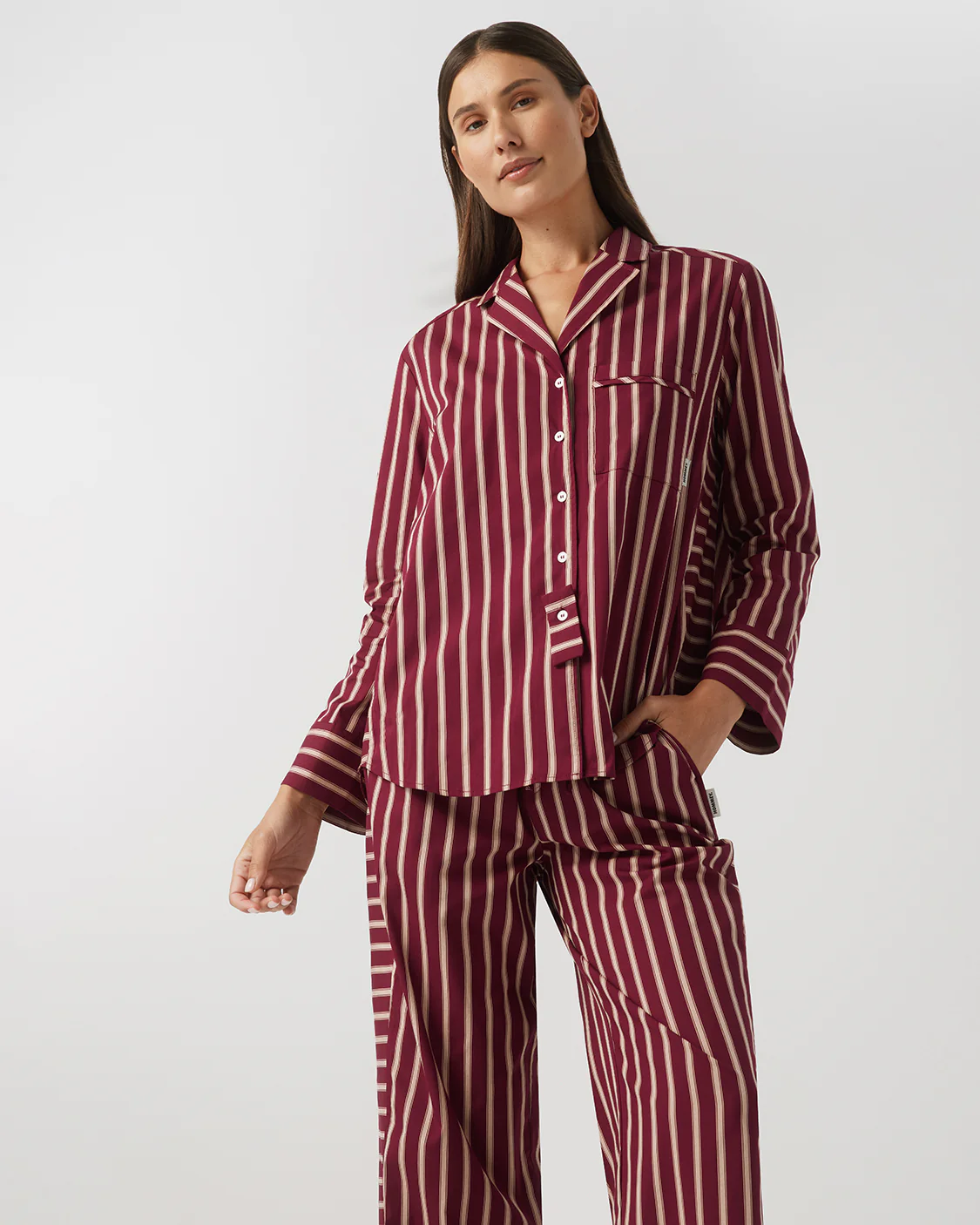 Long Sleeve Shirt - Wine