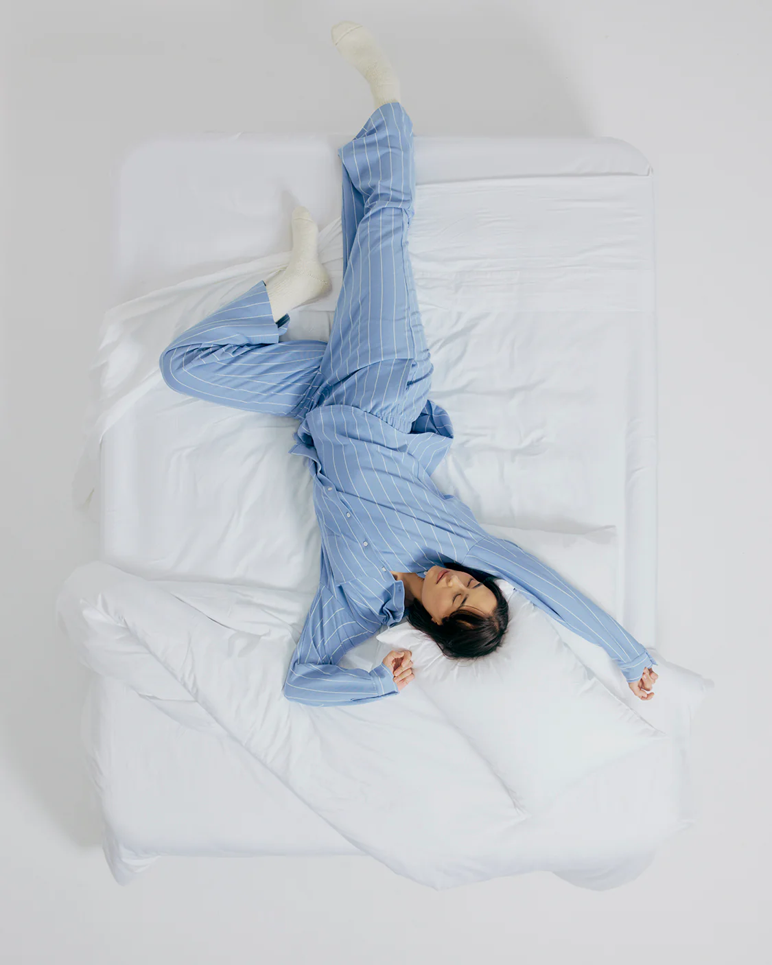 Long Sleeve Sleep Shirt - Capri - Image 7