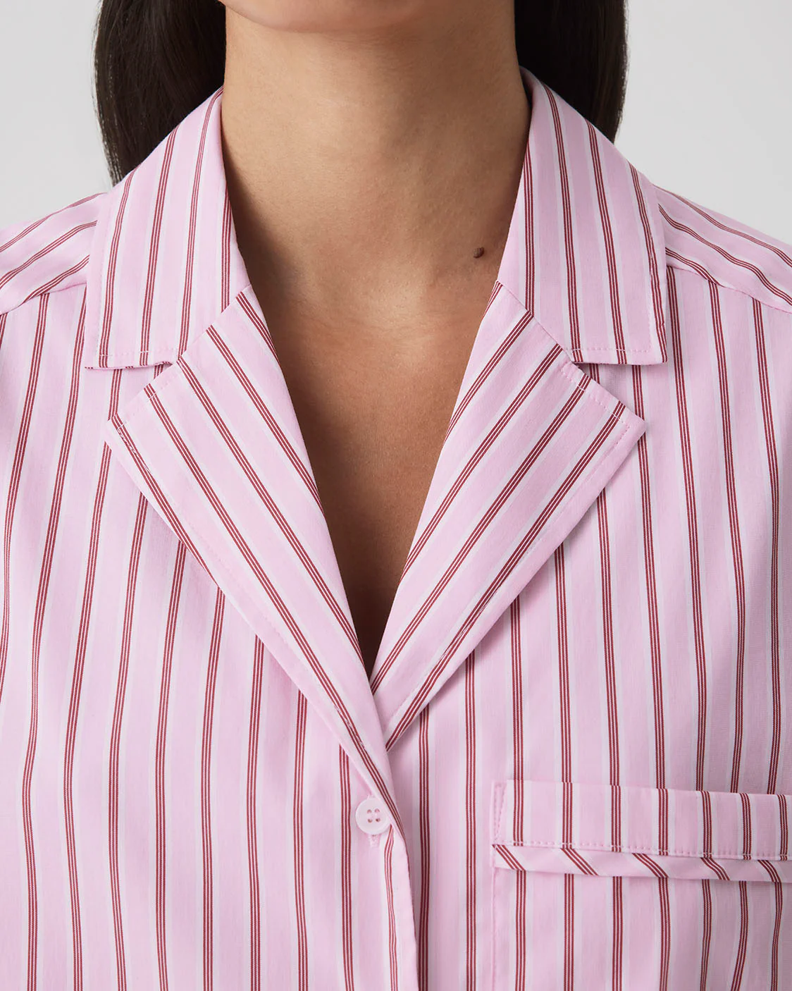 Long Sleeve Sleep Shirt - Poppy - Image 4