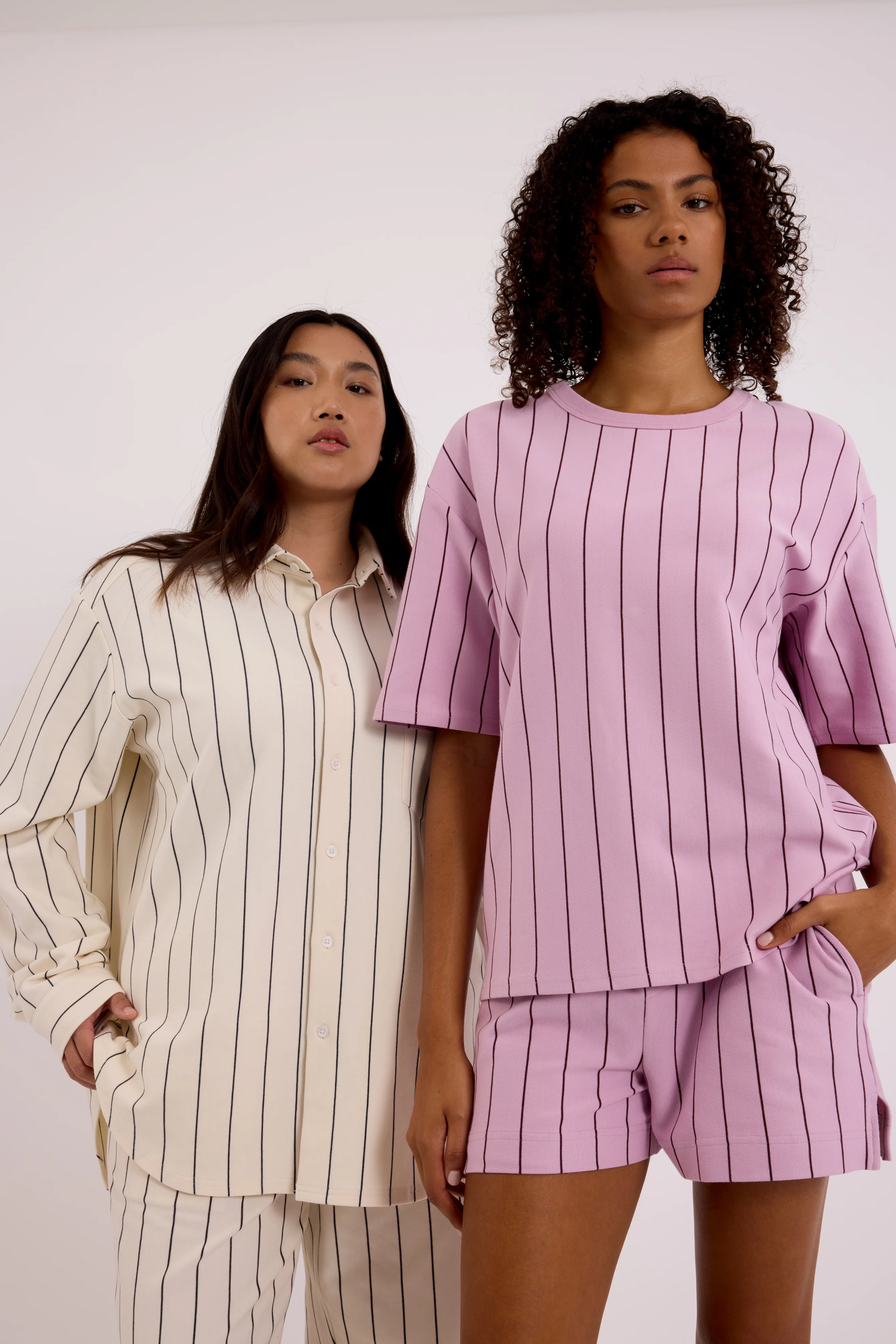 Long Sleeve Sleep Shirt - Snow - Image 5
