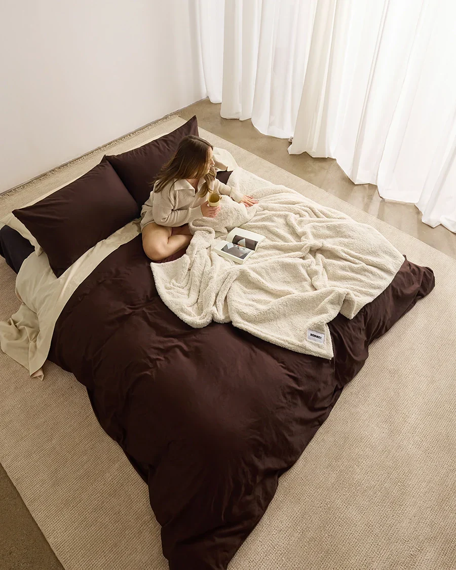 Pillowcase Pair - Cocoa - Image 4