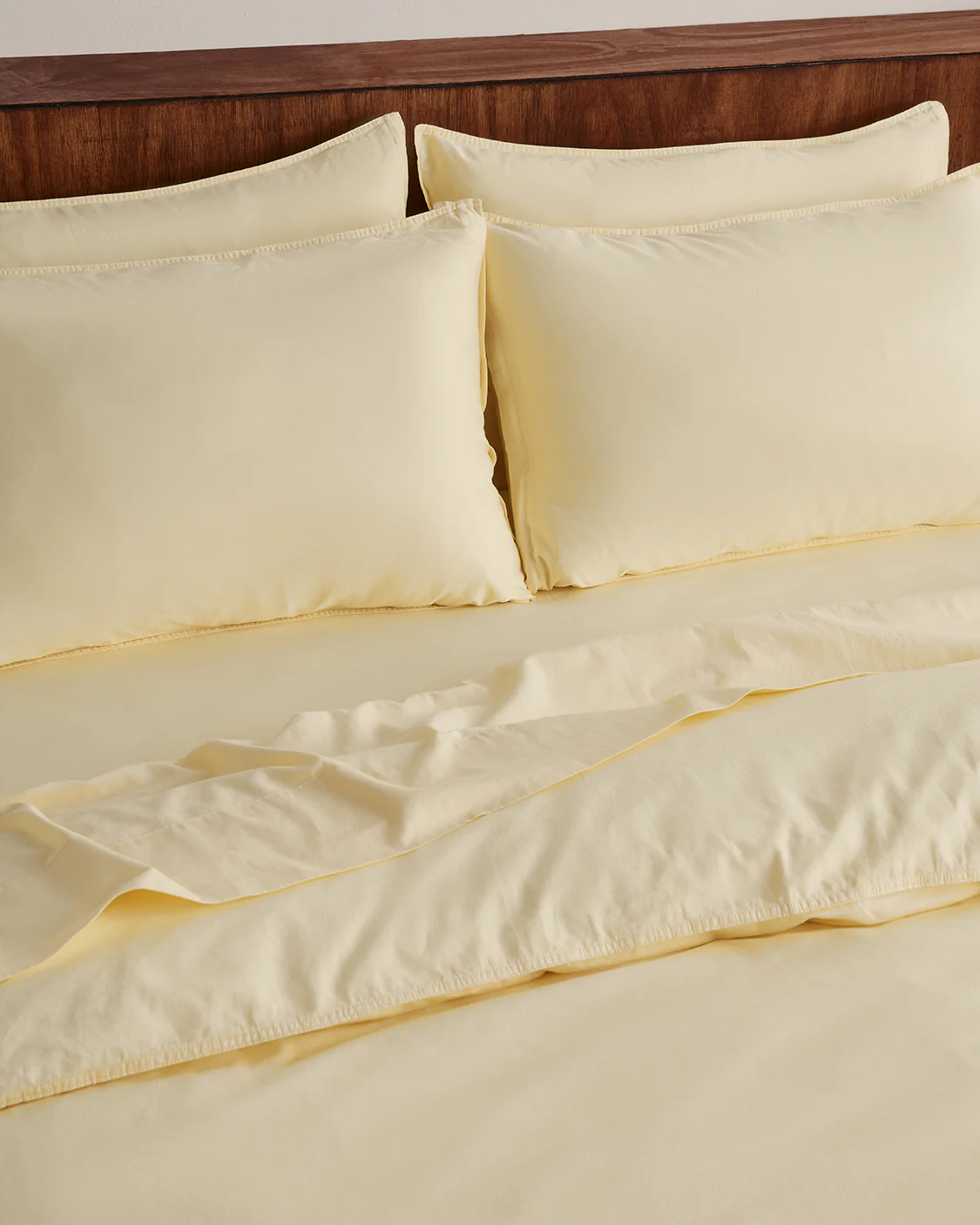 Pillowcase Pair - Custard - Image 3
