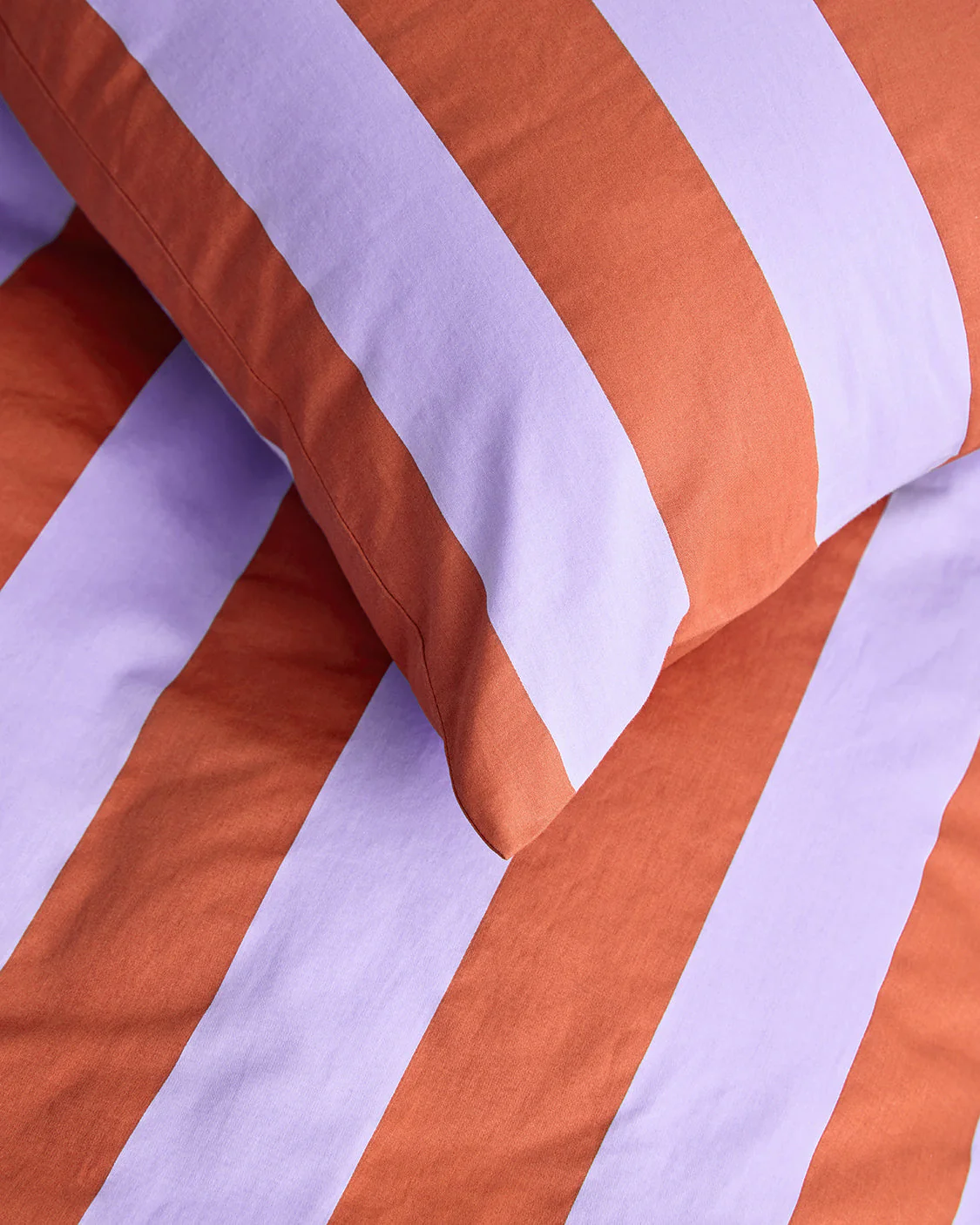 Pillowcase Pair - Grapefruit Stripes - Image 3