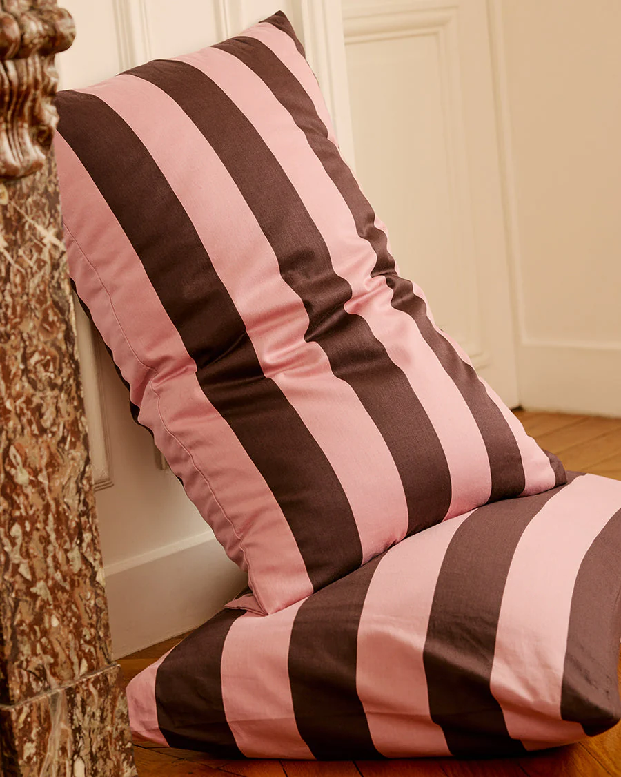 Pillowcase Pair - Rocky Road Stripes - Image 3