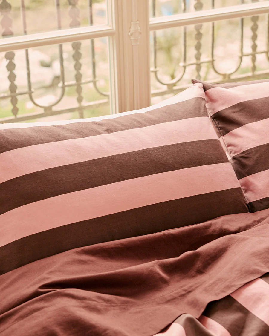 Pillowcase Pair - Rocky Road Stripes - Image 5