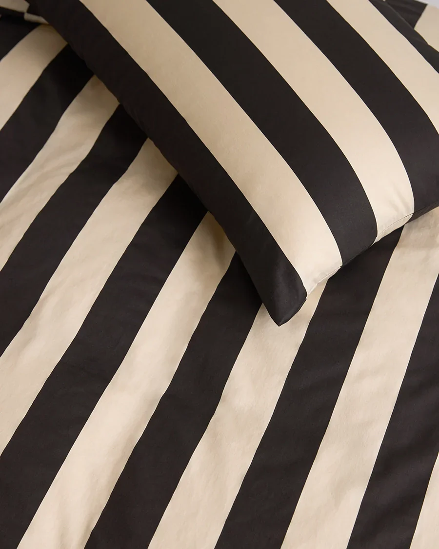 Pillowcase Pair - Vanilla Bean Stripes - Image 3