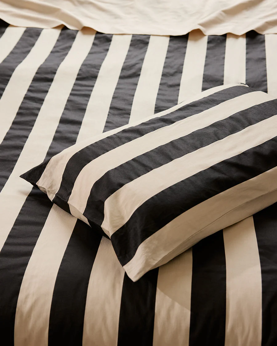Pillowcase Pair - Vanilla Bean Stripes - Image 5