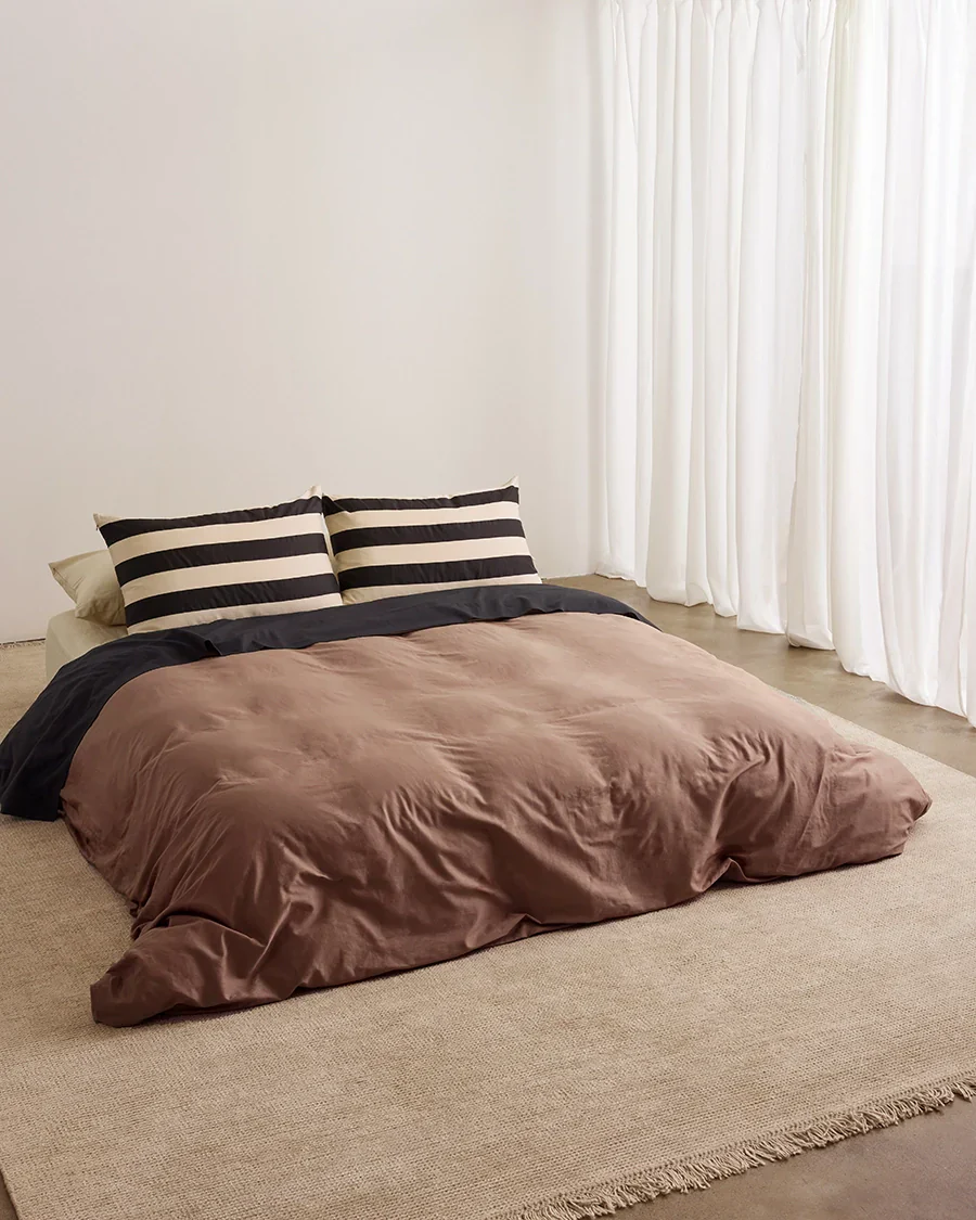 Pillowcase Pair - Vanilla Bean Stripes - Image 7