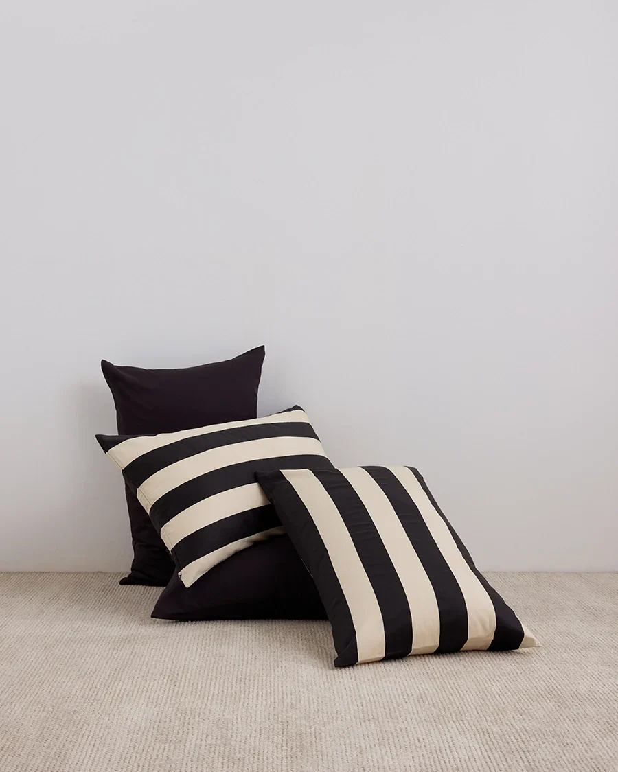 Pillowcase Pair - Vanilla Bean Stripes - Image 8