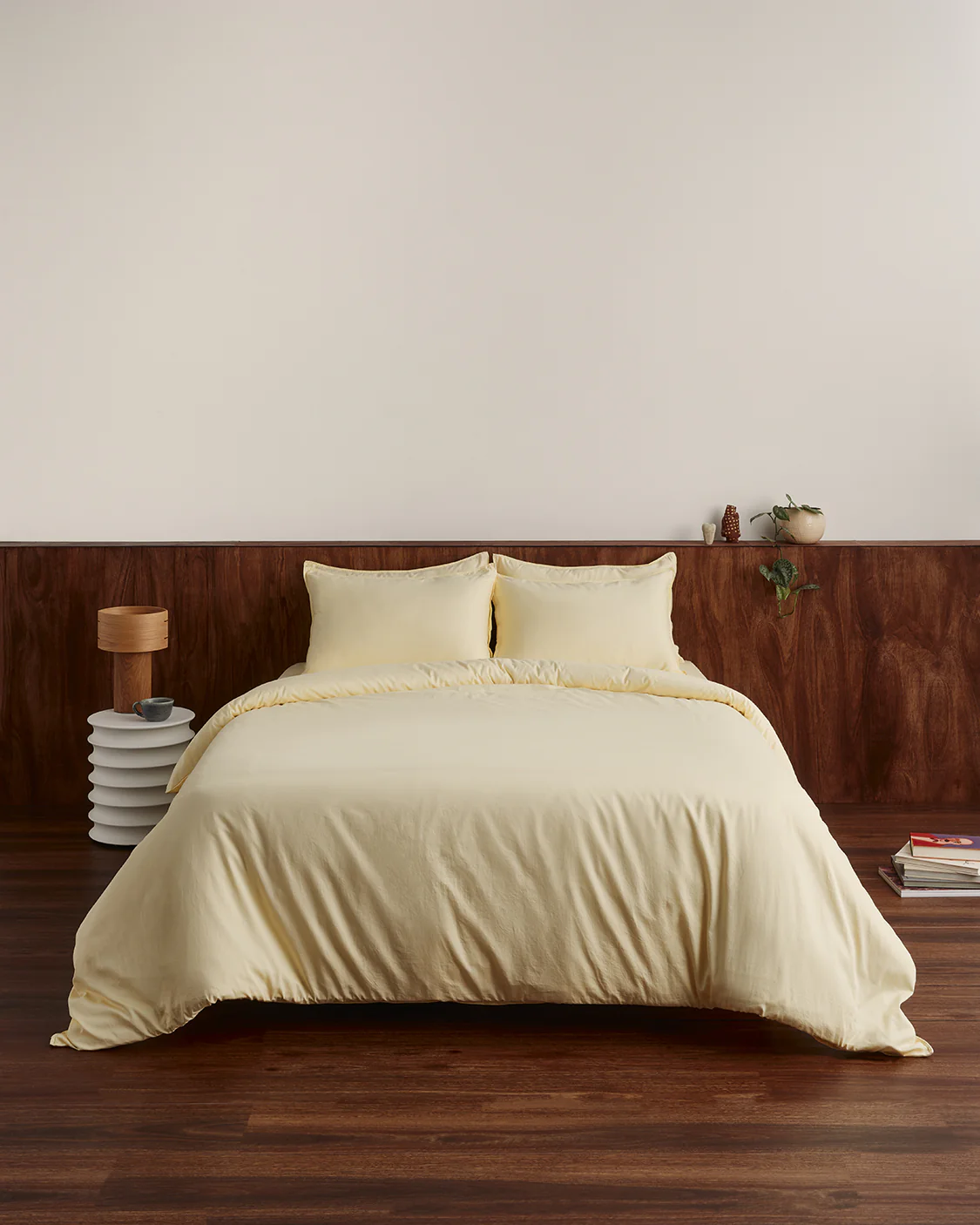 Quilt Cover - Custard