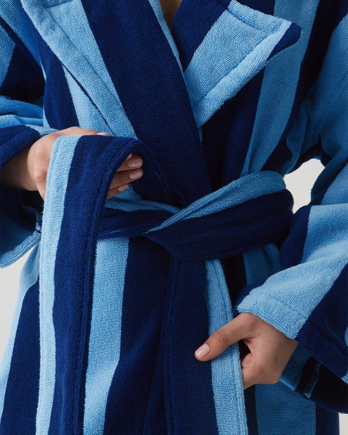 Robe - Blueberry Stripes - Image 3