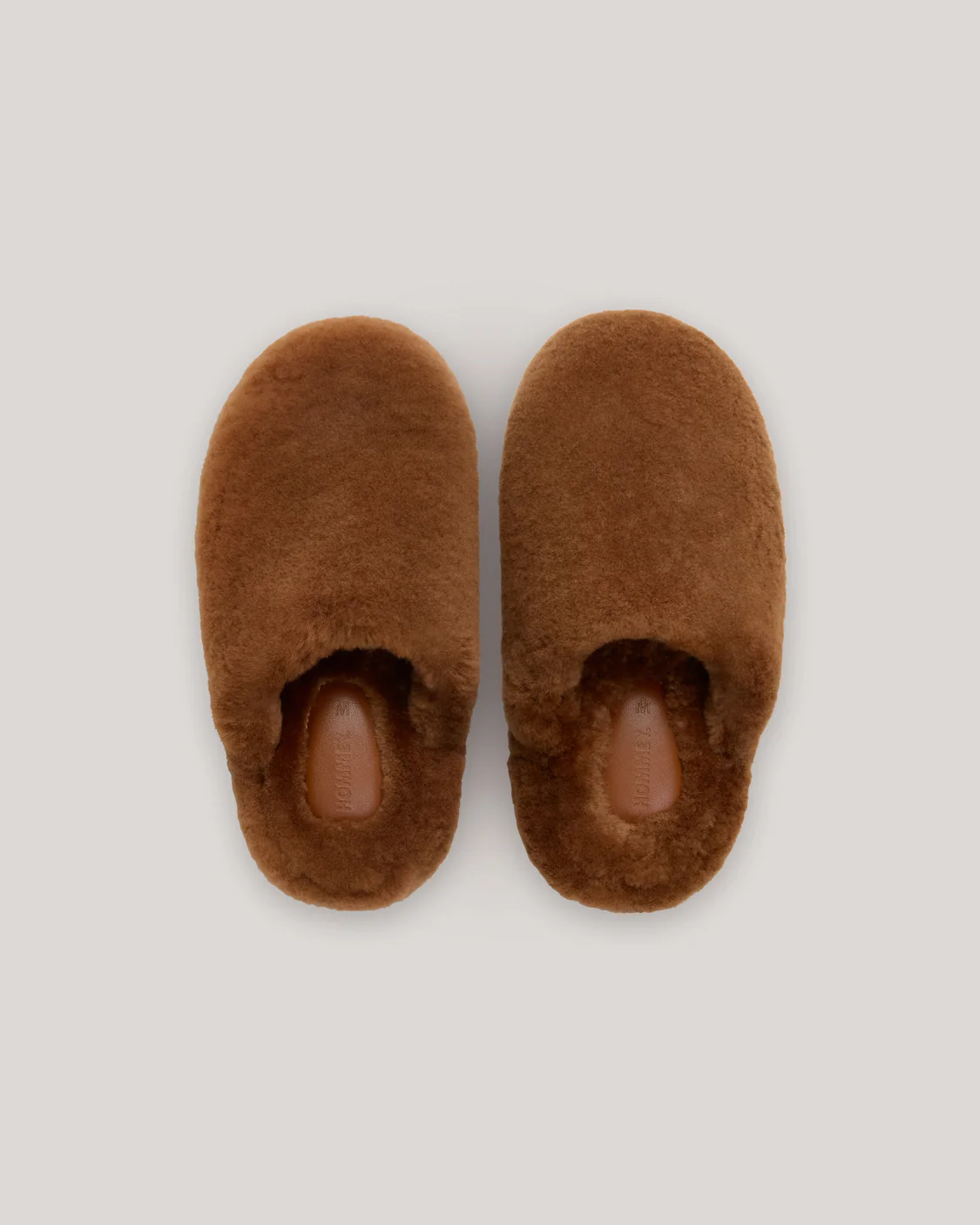 Sheepskin Slippers - Hazelnut - Image 4