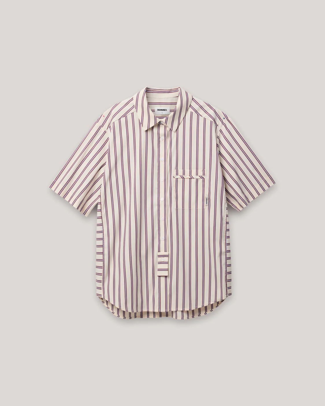 Short Sleeve Shirt - Cream - Image 4