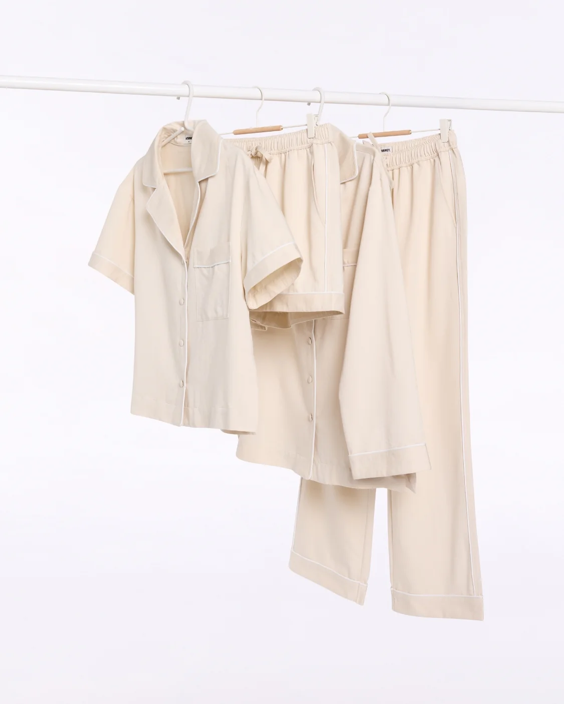 Short Sleeve Sleep Shirt - Milkshake - Image 7