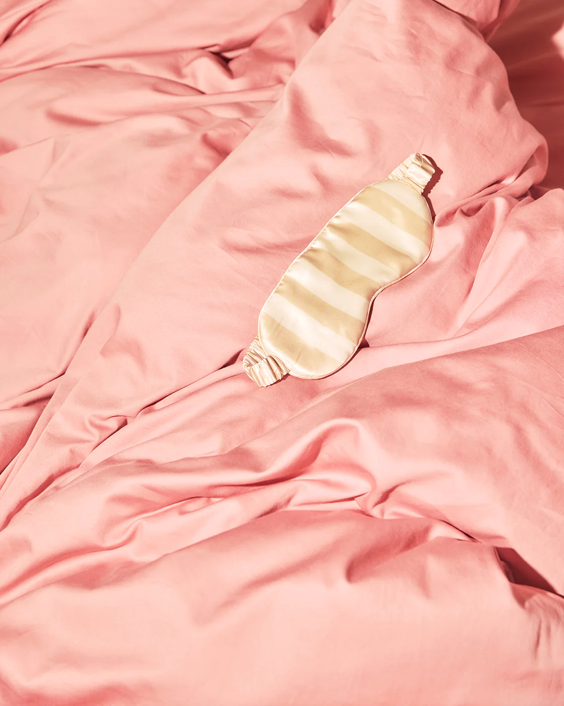 Silk Eyemask - Biscotti Stripes - Image 4