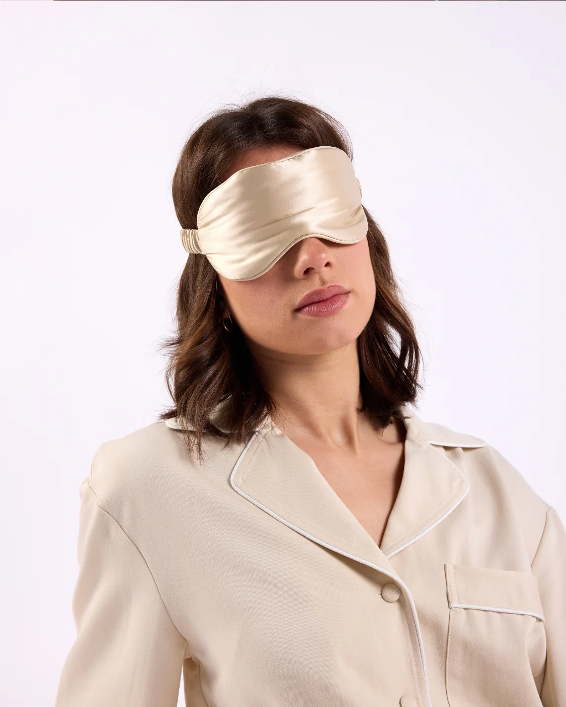 Silk Eyemask - Coconut - Image 3