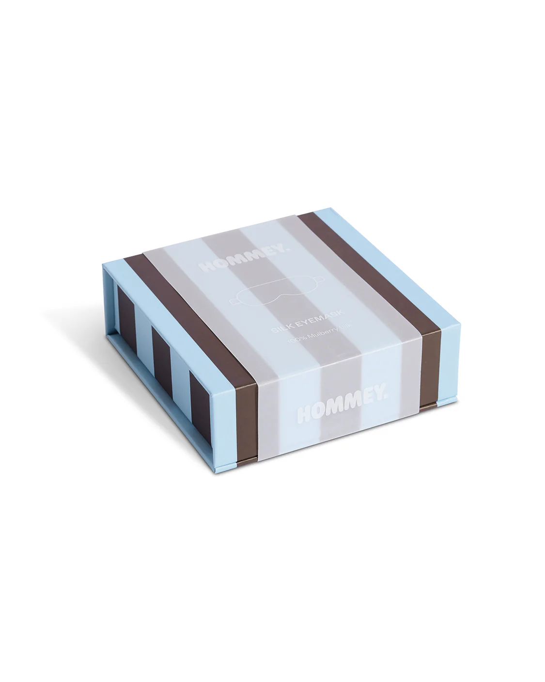 Silk Eyemask - Iced Chocolate Stripes - Image 6