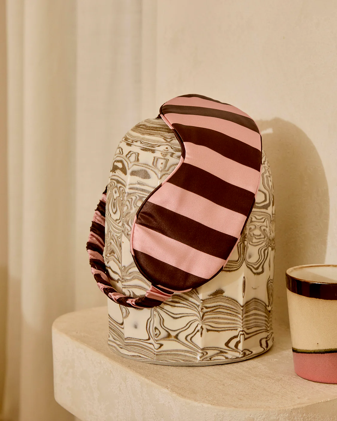 Silk Eyemask - Rocky Road Stripes - Image 5