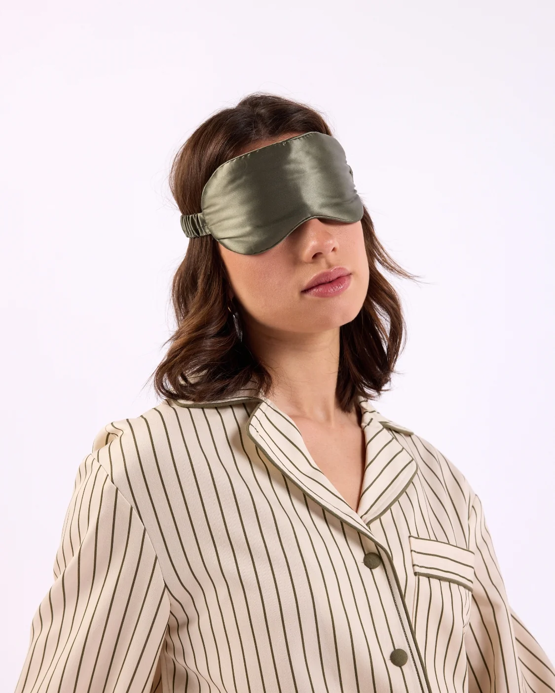 Silk Eyemask - Sage - Image 2