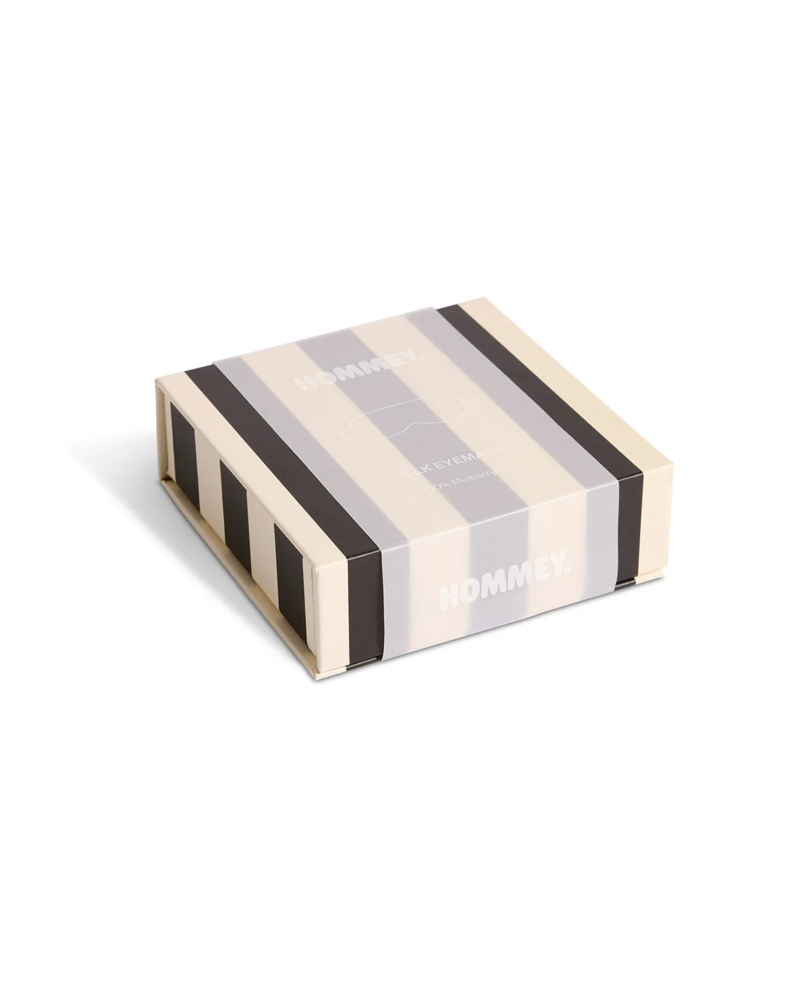 Silk Eyemask - Vanilla Bean Stripes - Image 6