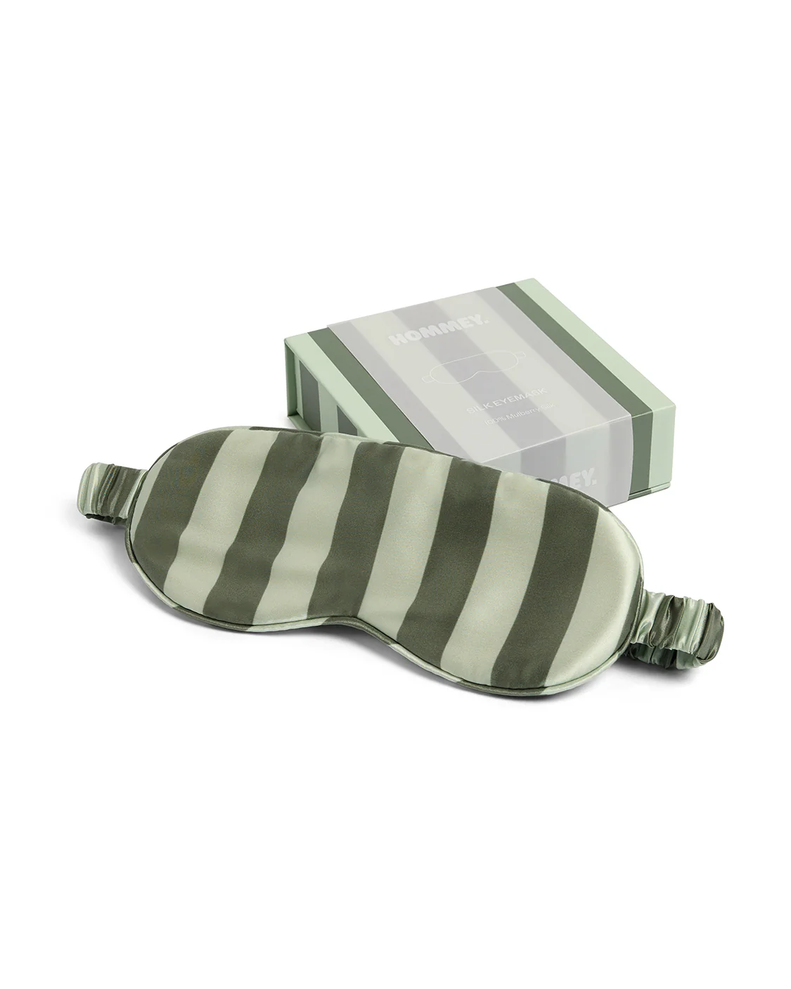 Silk Eyemask - Wasabi Stripes - Image 5