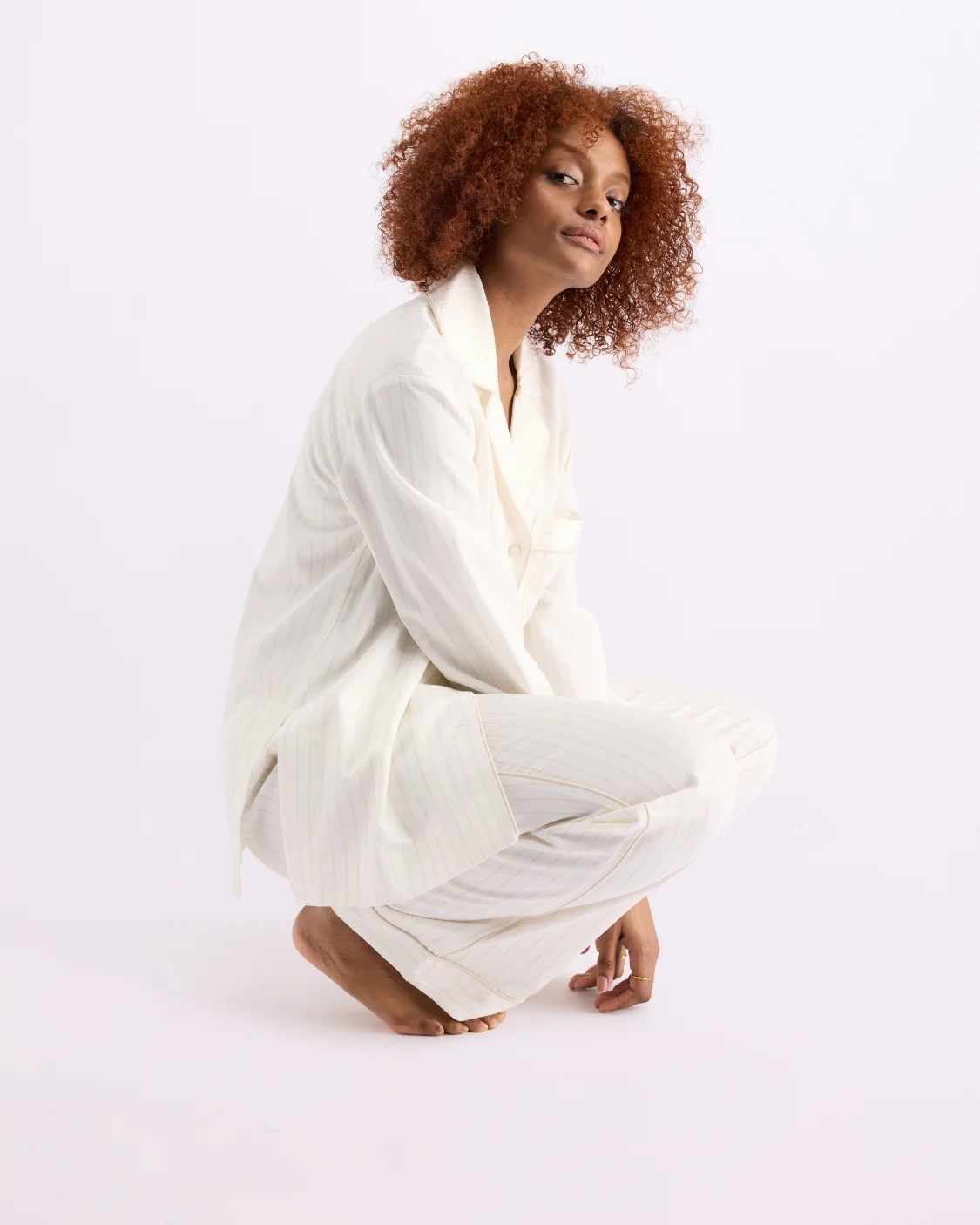 Sleep Pant - Milkshake Stripes - Image 5
