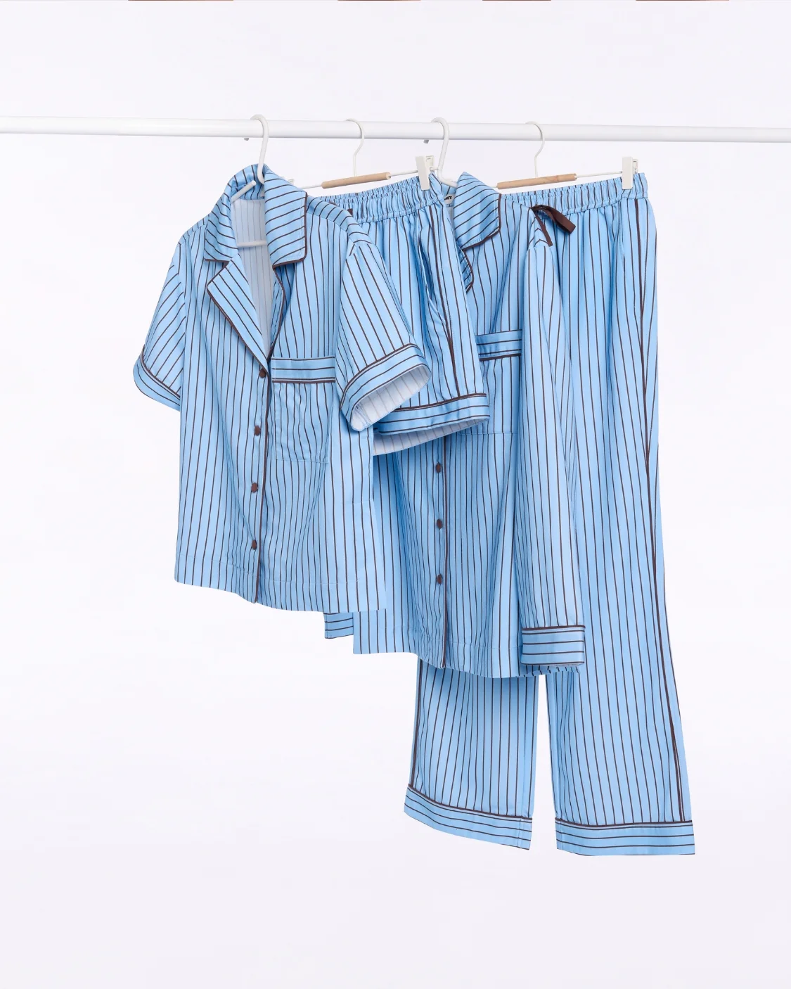 Sleep Short - Iced Chocolate Stripes - Image 8